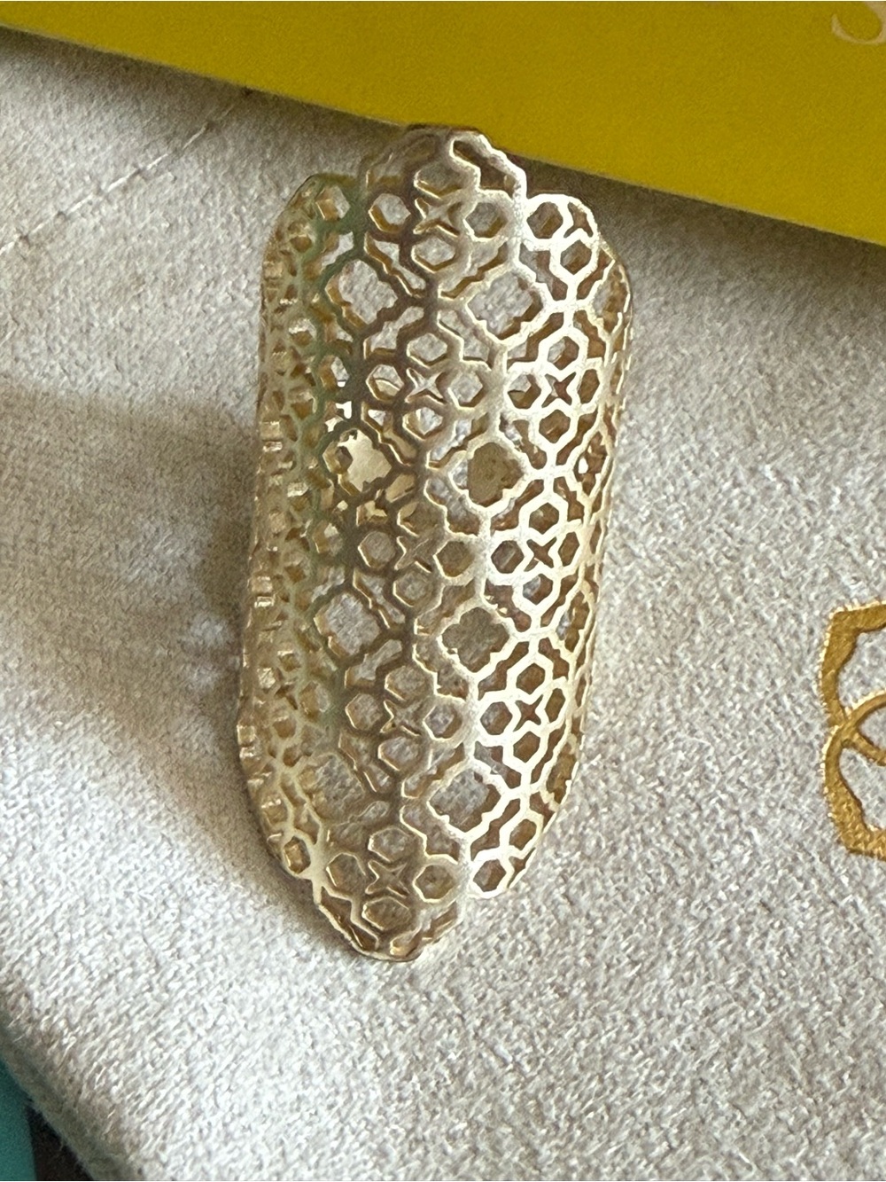 Kendra Scott Boone Statement Ring (like new)